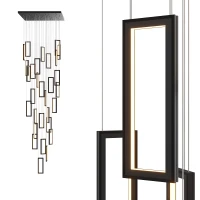 Большая люстра Integrator Frame IT-3412