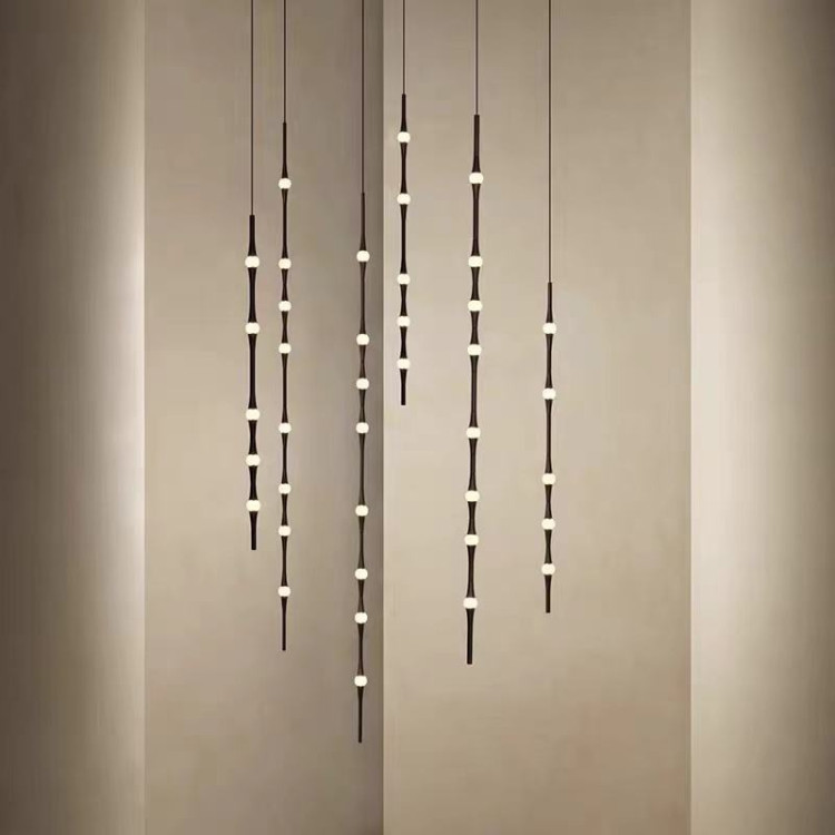 Люстра в виде бамбука IT-Bamboo