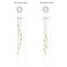 Подвесные светодиодные цилиндры IT Laser Clean