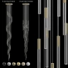 Люстра длинная подвесная светодиодная для лестницы IT-Laser-CLean