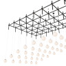 Подвесной светильник Mesh of pipes with balls-96 Подвесной светильник Mesh of pipes with balls-96