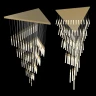 Люстра матовая IT-Laser-Triangle-Matt-Spiral