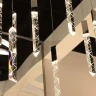 Люстра длинная подвесная Integrator Crystal Rain IT-681
