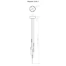 Люстра длинная подвесная Integrator Crystal Rain IT-681