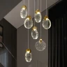 Люстра высокая Integrator Crystal Rain IT-683