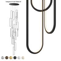 Люстра лофт Integrator IT-1621-Radial