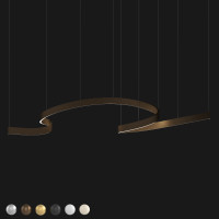 Подвесной светильник волна LED IT-FlexMetal-3