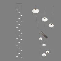 Люстра для лестницы IT-Flying saucers