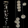 Люстра длинная Elegant_Light_Balls