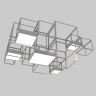 Большой светильник Integrator IT-CubeNet