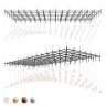 Подвесной светильник Mesh of pipes with balls-112